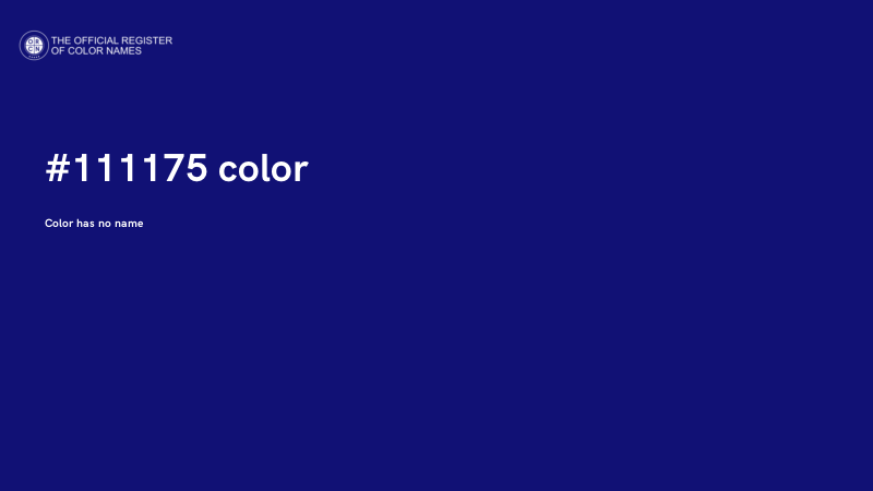 #111175 color image