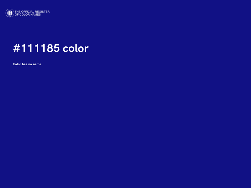 #111185 color image
