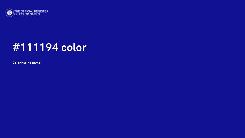 #111194 color image