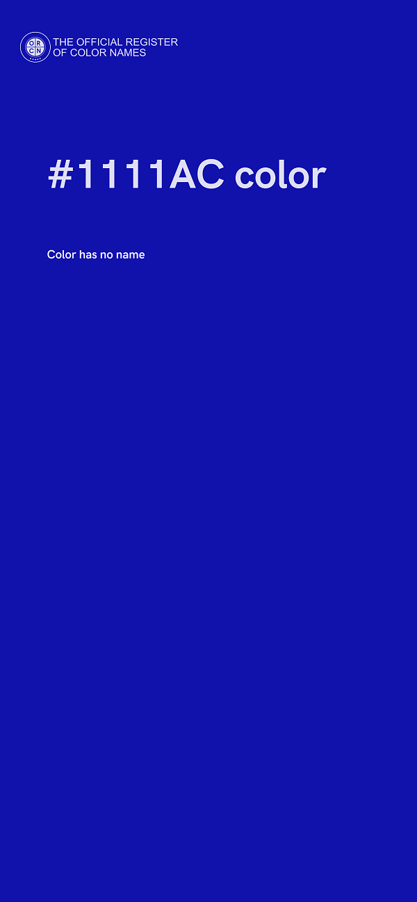 #1111AC color image