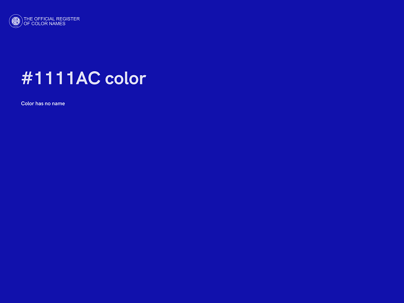 #1111AC color image