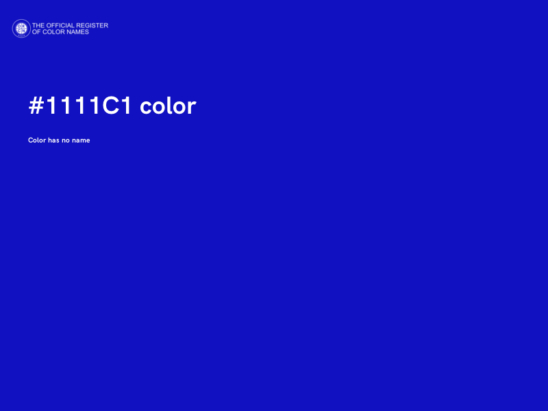 #1111C1 color image