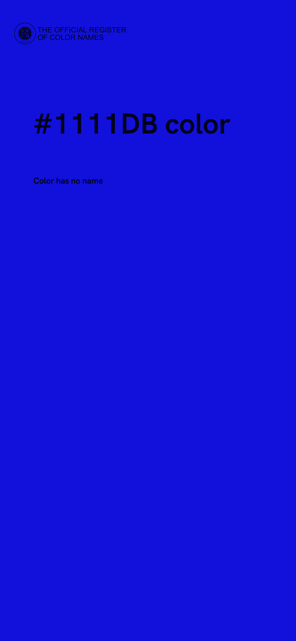 #1111DB color image