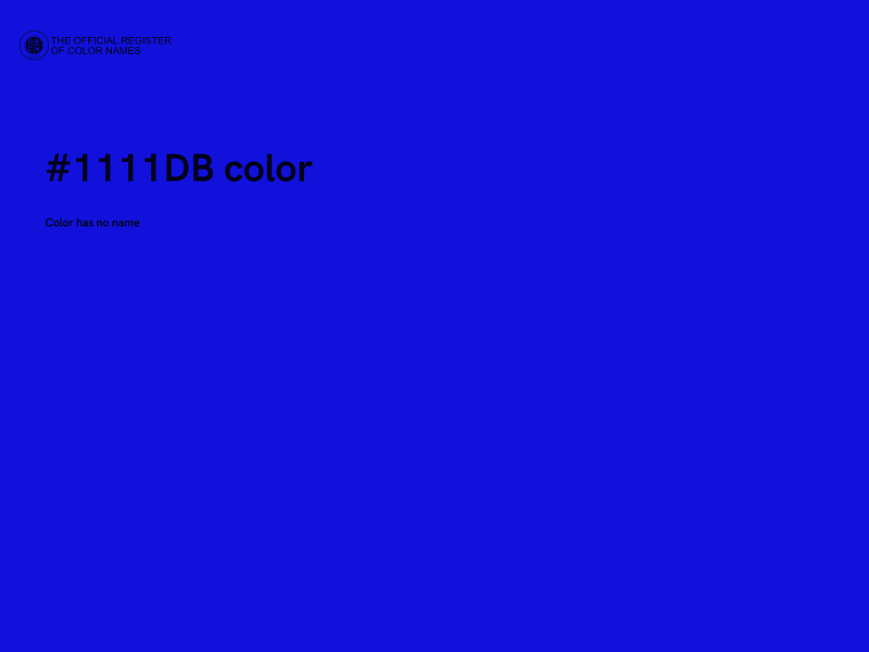 #1111DB color image