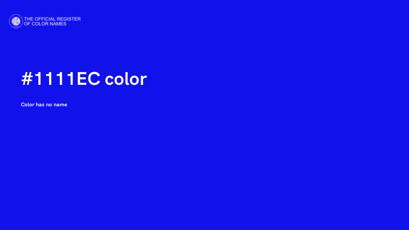 #1111EC color image