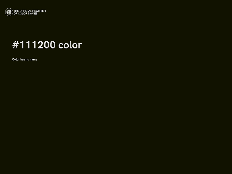 #111200 color image