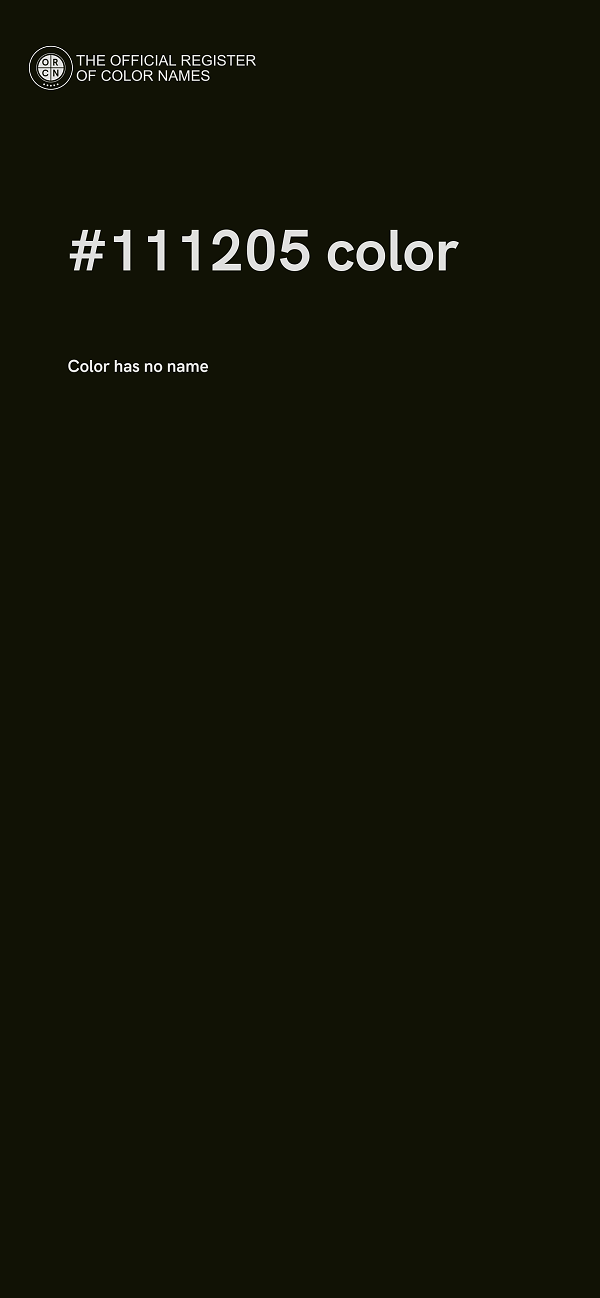 #111205 color image