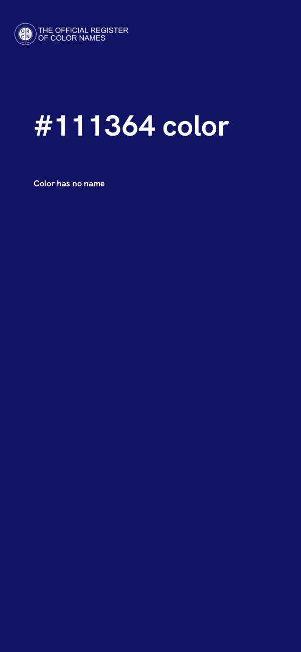 #111364 color image