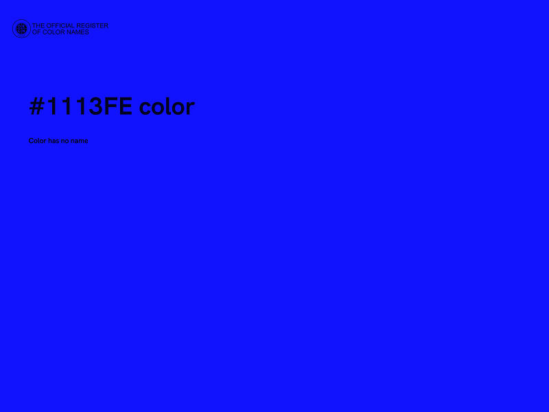 #1113FE color image