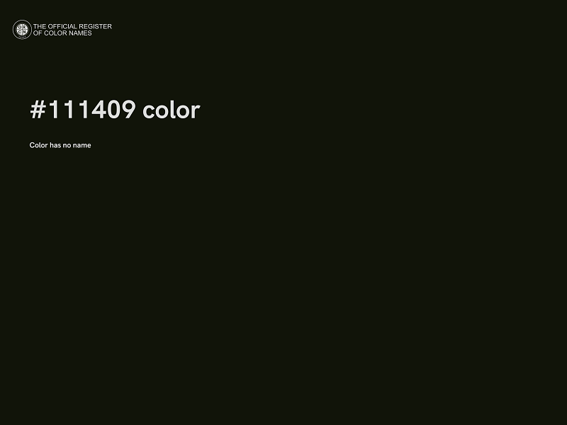 #111409 color image