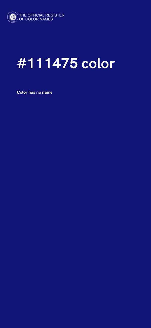 #111475 color image