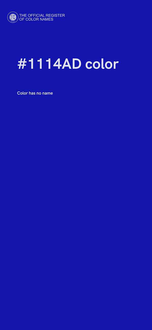 #1114AD color image