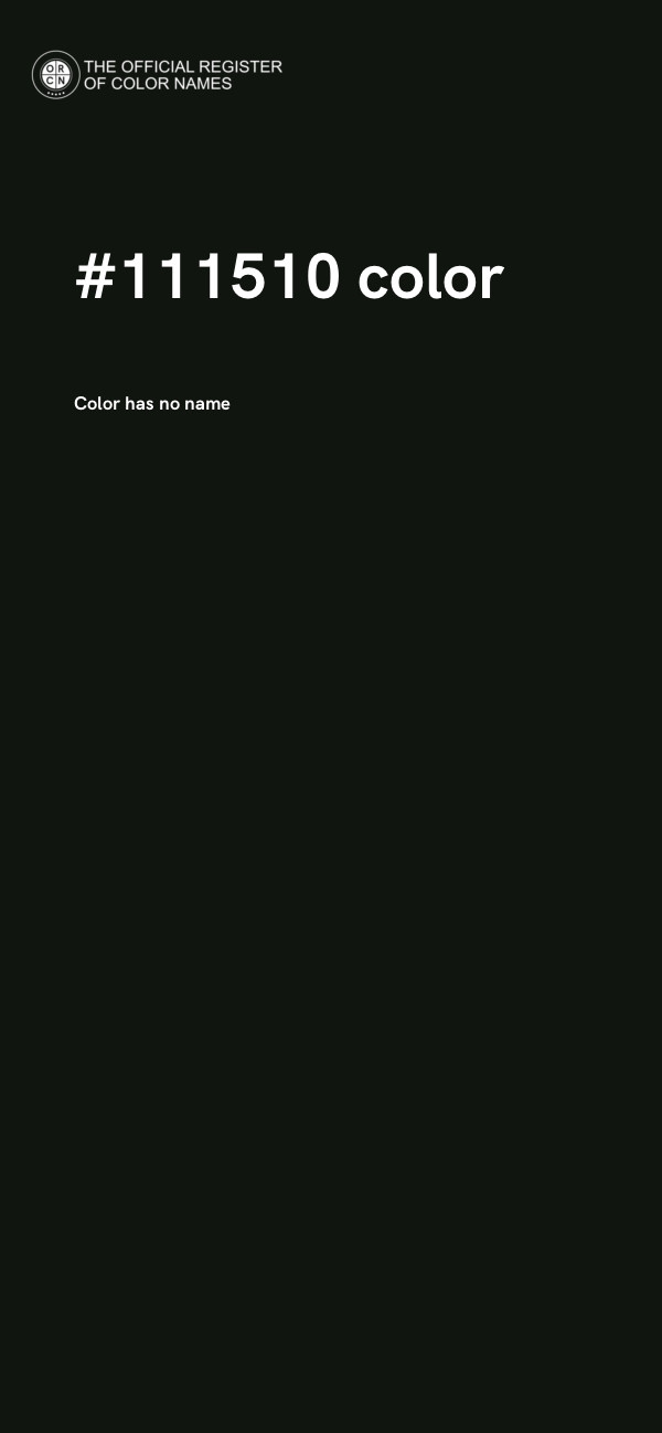 #111510 color image
