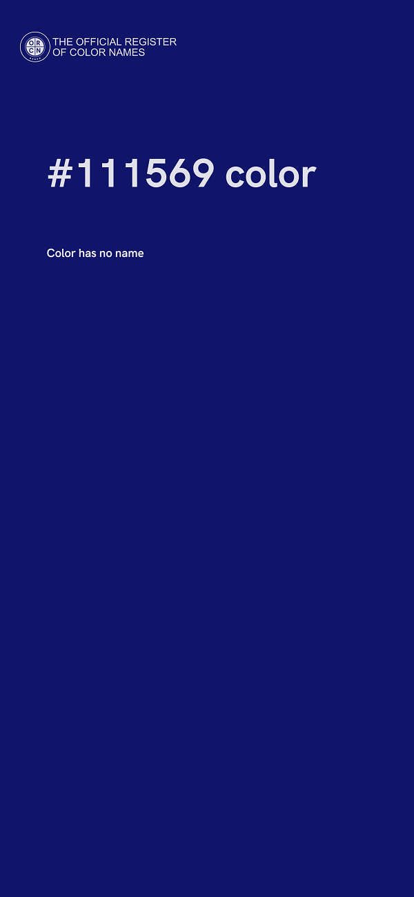 #111569 color image