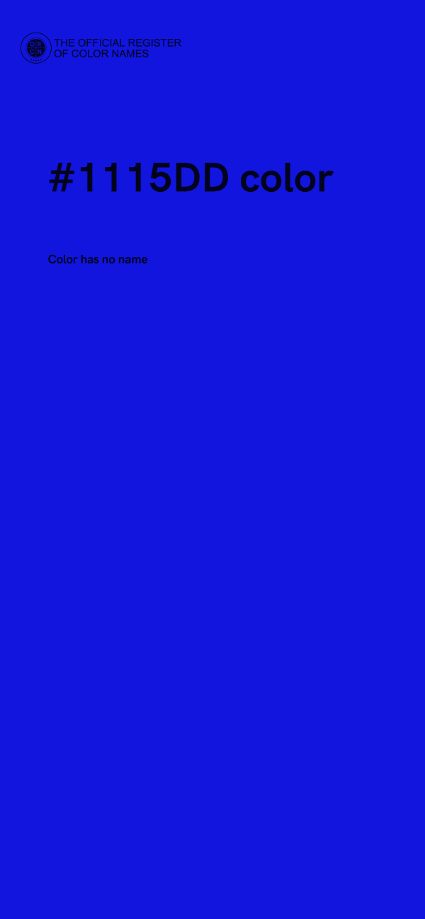 #1115DD color image
