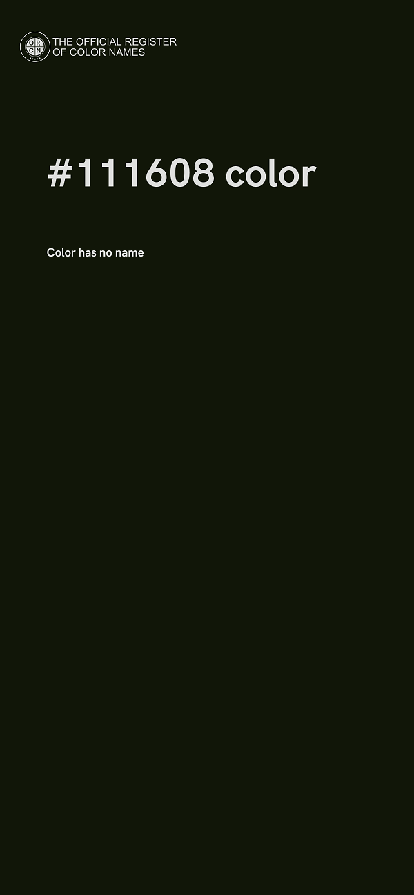 #111608 color image