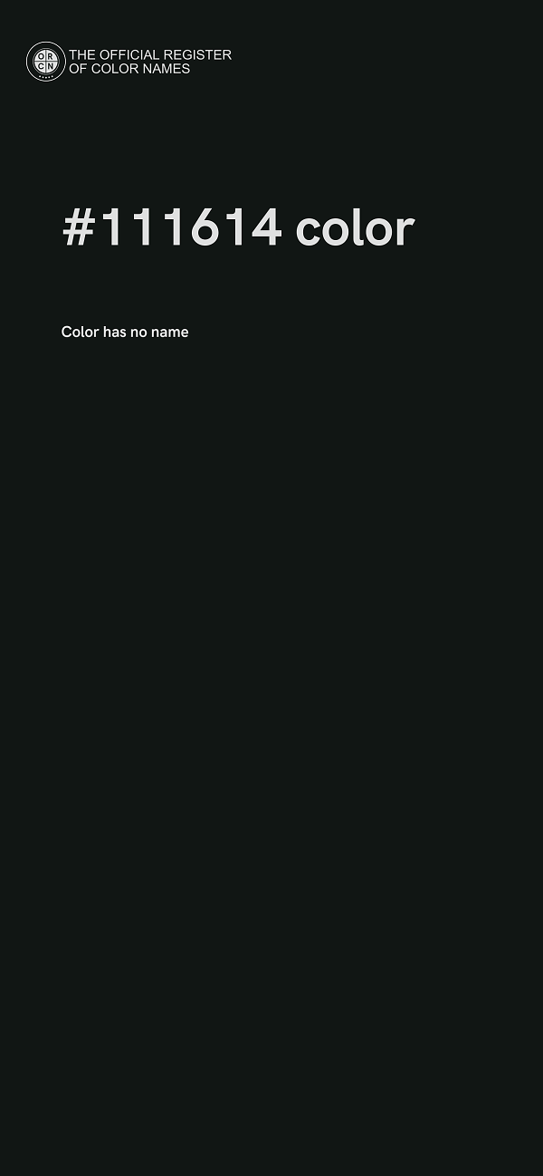 #111614 color image
