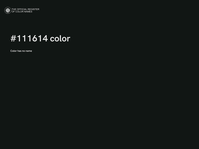 #111614 color image
