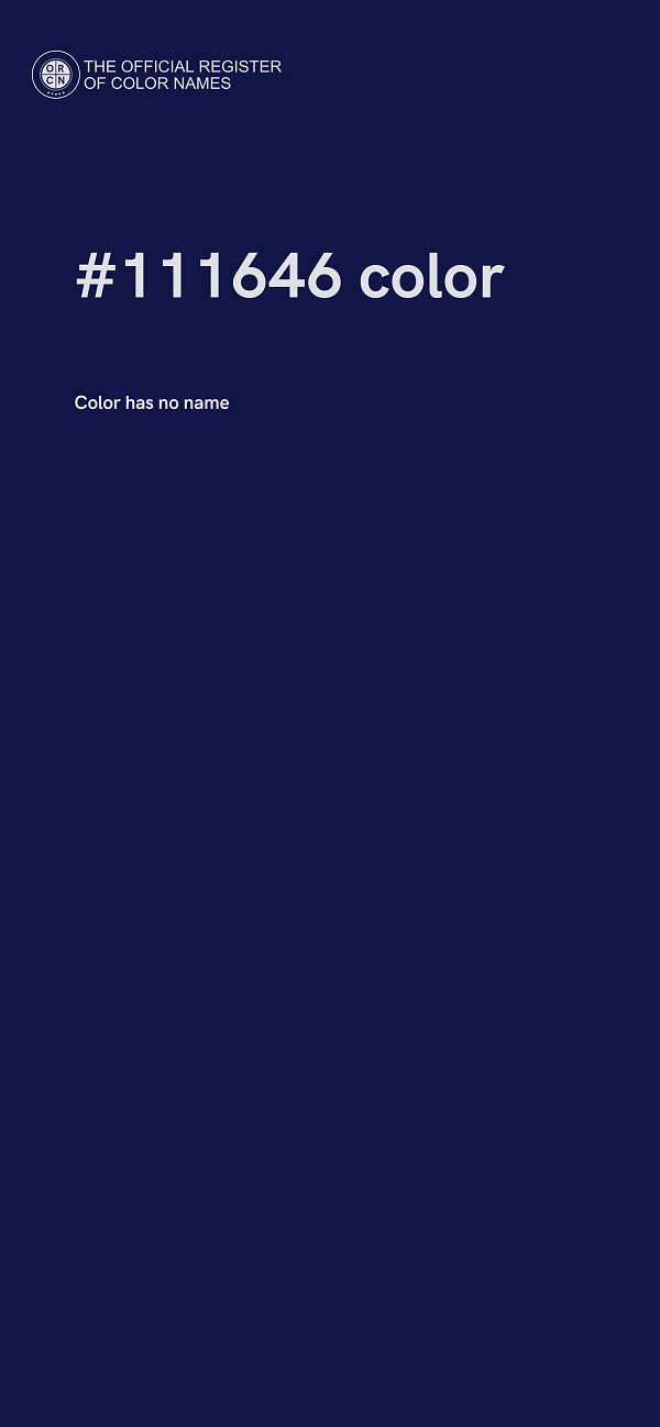 #111646 color image