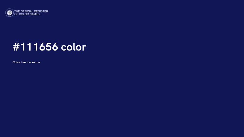 #111656 color image