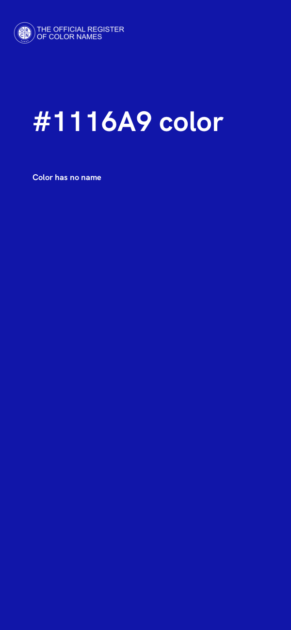 #1116A9 color image