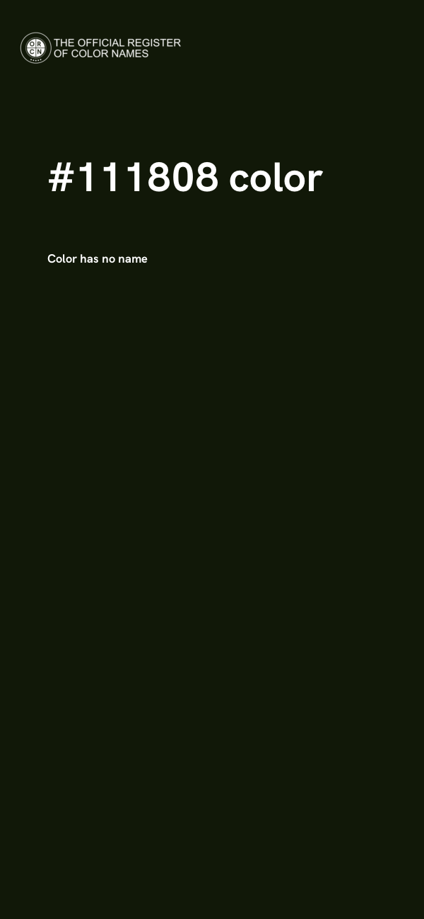 #111808 color image