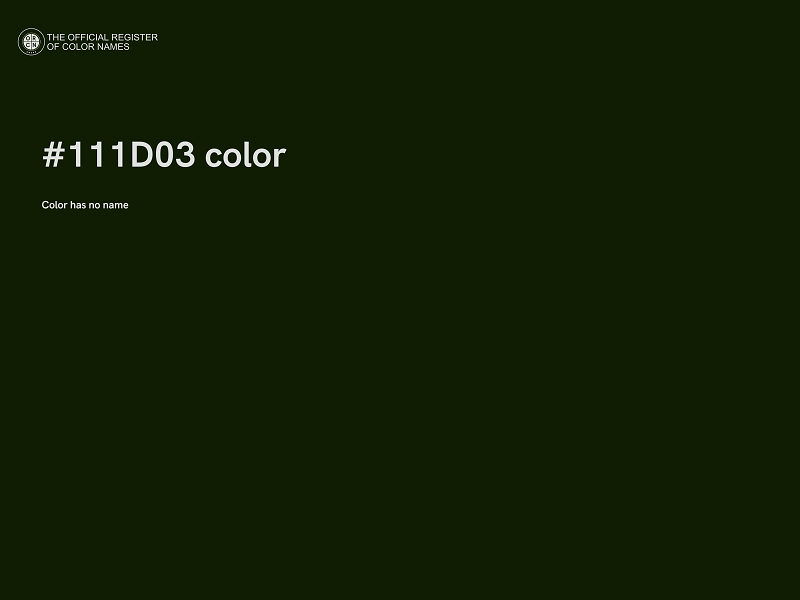 #111D03 color image