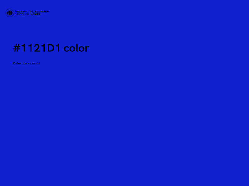 #1121D1 color image