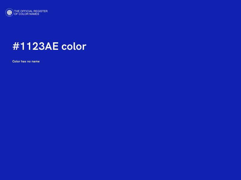 #1123AE color image