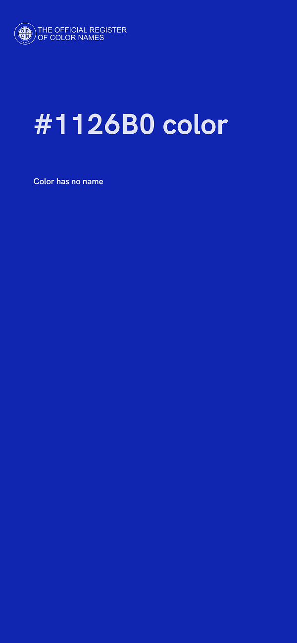#1126B0 color image