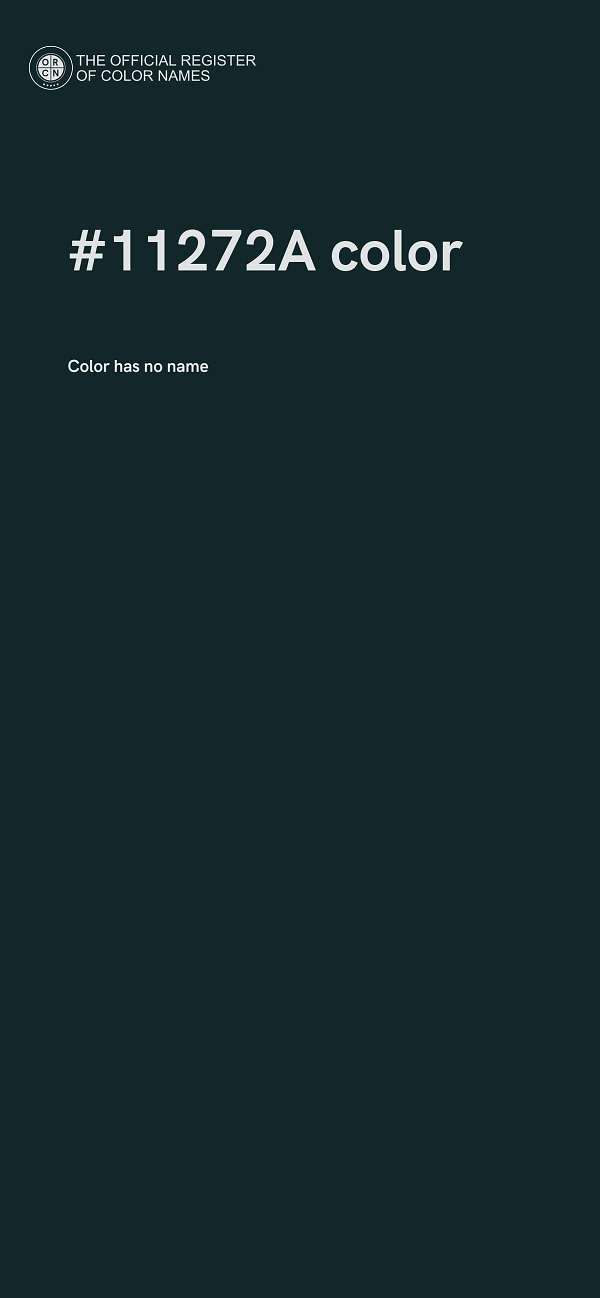 #11272A color image