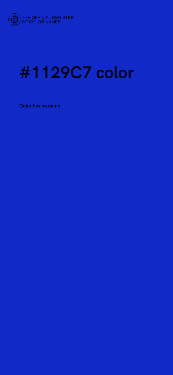 #1129C7 color image