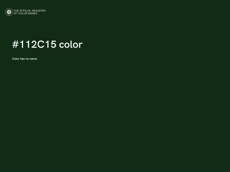 #112C15 color image
