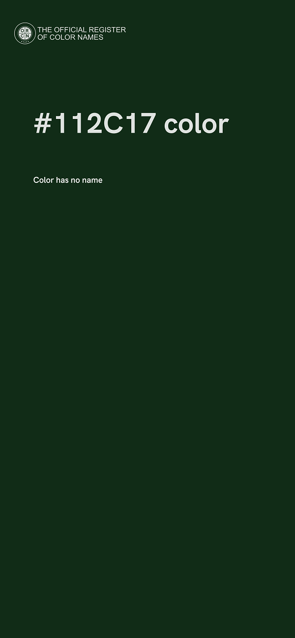 #112C17 color image