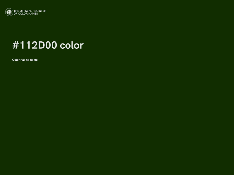 #112D00 color image