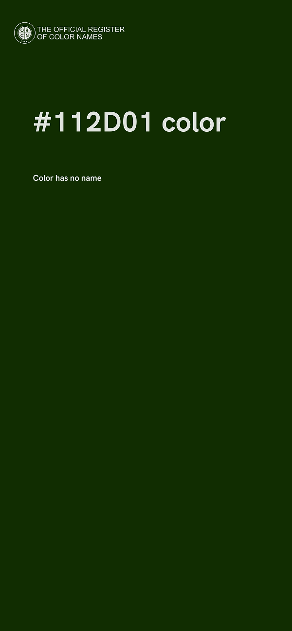 #112D01 color image