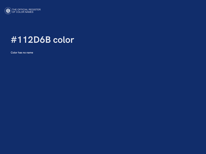 #112D6B color image