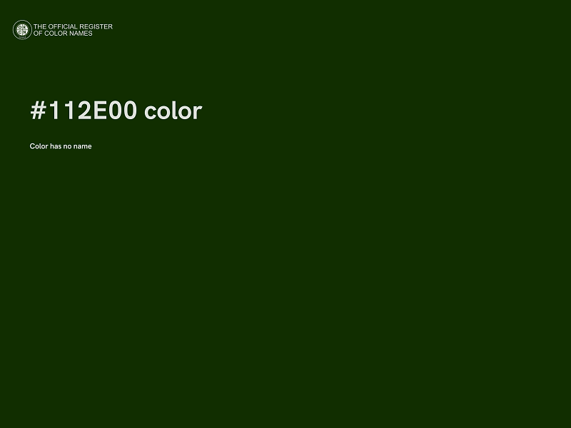 #112E00 color image