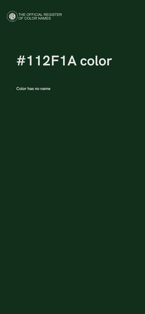 #112F1A color image