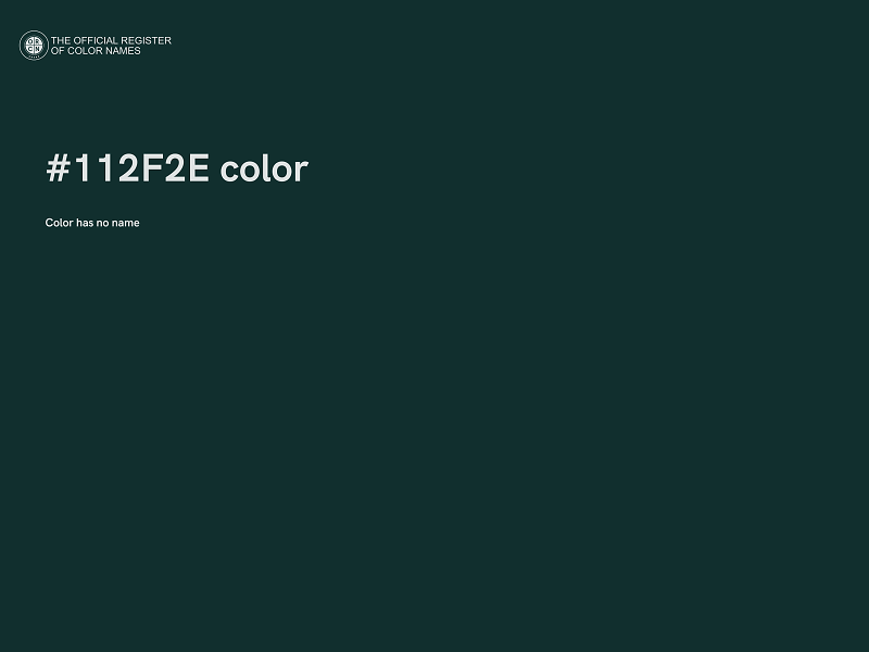 #112F2E color image