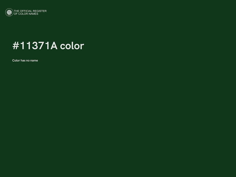 #11371A color image