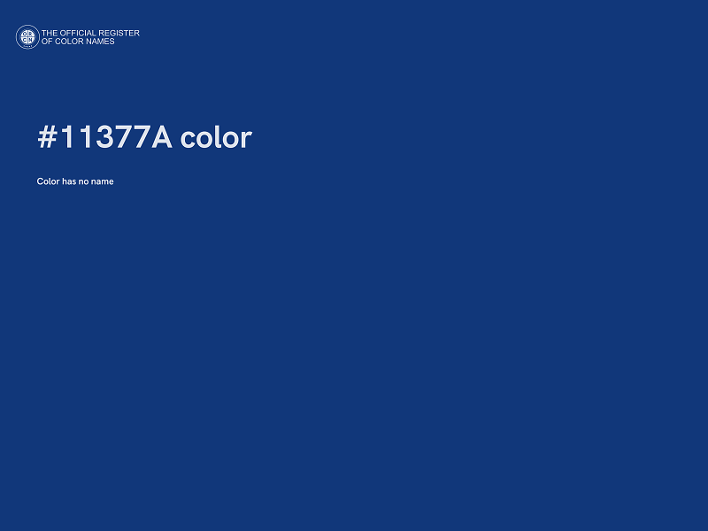 #11377A color image