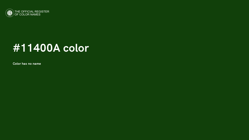 #11400A color image