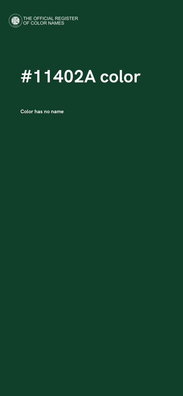 #11402A color image