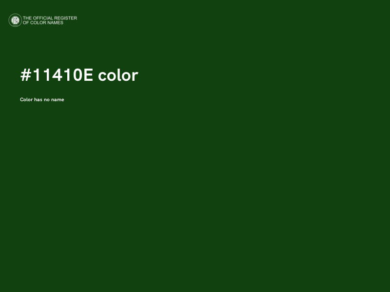 #11410E color image