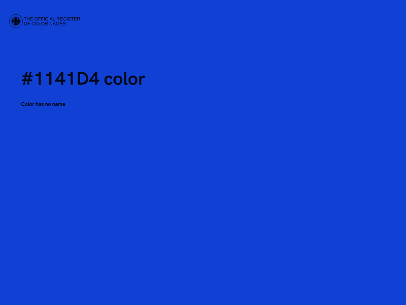 #1141D4 color image