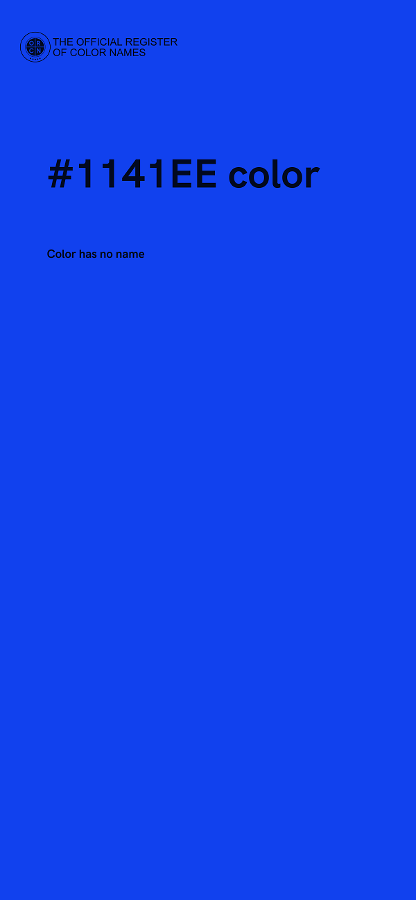 #1141EE color image