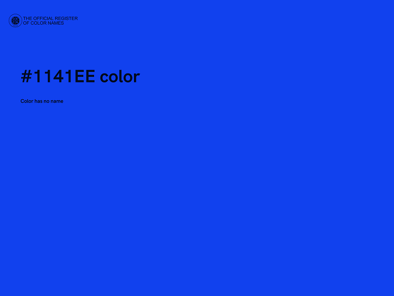 #1141EE color image