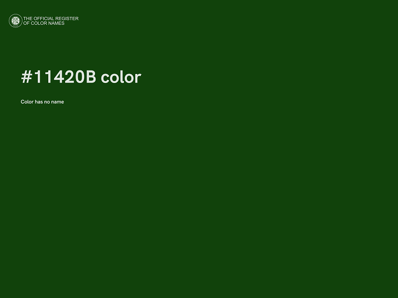 #11420B color image