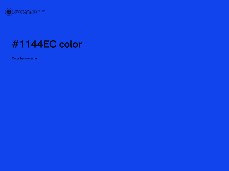 #1144EC color image